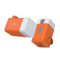 Porodo Lifestyle Camping Inflate and Deflate Air Pump with Light - Orange (PD-LFST041-OG)