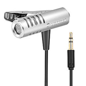 yanmai r933 lavalier omnidirectional condenser microphone for pc phone camera miniinthebox