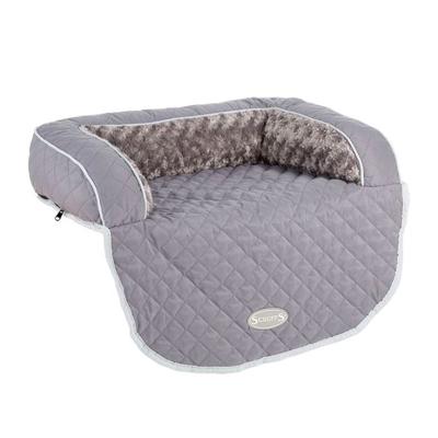 Scruffs Wilton Sofa Dog Bed Grey