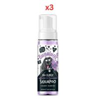 Bugalugs Lavender & Chamomile No Rinse Dog Shampoo 200ml (6.8 Fl Oz) (Pack of 3)