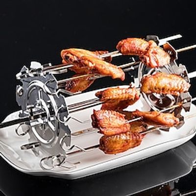 2025cm Stainless Steel BBQ Skewers Tool Stretch Bread Spaghetti Food Steak Bake The Cage Kitchen Family Food Baking Accessories Lightinthebox