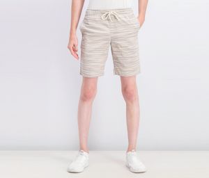 Mens Stripe Poplin Short  Black/Mauve