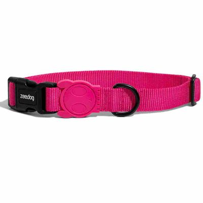 Zee Dog Pink Led Collar Small