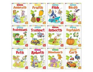 Colouring Books For Kids (Pack Of 12 Books For Children)