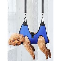 Dog Cat Health Care Pet Supplies Fabric Baths Waterproof Soft Washable Adjustable Flexible Easy to Use Pet Grooming Supplies Blue One-piece Suit Lightinthebox - thumbnail