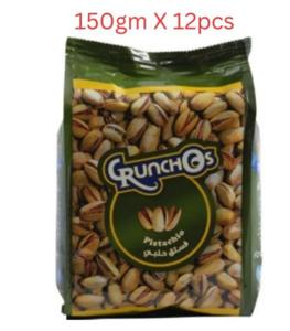 Crunchos Pistachio 150g - Carton of 12 Packs