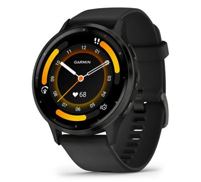 Garmin Venu 3, Touchscreen Display 45mm, Smart Watch- Black Garmin Venu 3, Touchscreen Display 45mm, Smart Watch- Black
