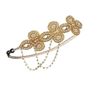 Head Jewelry Flapper Headband Retro Vintage 1920s Alloy For The Great Gatsby Cosplay Carnival Women's Costume Jewelry Fashion Jewelry miniinthebox