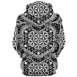 Men's Unisex Pullover Hoodie Sweatshirt Graphic Geometric Pocket Hooded Casual Daily Holiday 3D Print Sportswear Hoodies Sweatshirts  Long Sleeve Black Lightinthebox