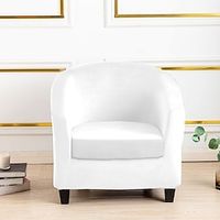 Club Chair Cover Stretch Tub Chair Slipcover, Arm Chair Sofa Cover For Dogs Pet,Washable Couch Furniture Protector Soft Durable Lightinthebox - thumbnail