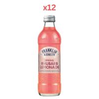 Franklin And Sons Rhubarb Lemonade 275Ml (Pack of 12)