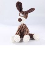 For Pet Squeaky Plush Chew Toy For Dogs - Brown