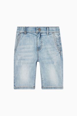 Bleached Denim Shorts Bleached Denim Shorts
