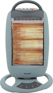 Sonashi SHH-1000 (BS) Halogen Heater [GREY], SHH-1000 (BS)