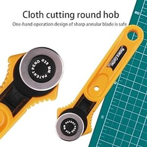28mm Round Knife Patchwork Tool Cutting Patchwork Fabric Diy Tool Patchwork Round Knife Paper Cutter miniinthebox