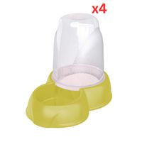 Georplast Eat & Drink Dispenser 1.6L - Limegreen (Pack of 4)