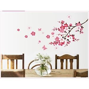 Decorative Wall Stickers Plane Wall Stickers Removable Decorative Wall Stickers, PVC Home Decoration Wall Decal Still Life / Floral / Botanical Bedroom / Kids Room 4560CM miniinthebox