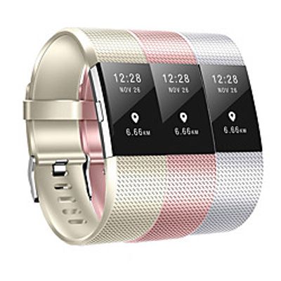 Watch Band for Fitbit Charge 2 Fitbit Sport Band Silicone Wrist Strap miniinthebox