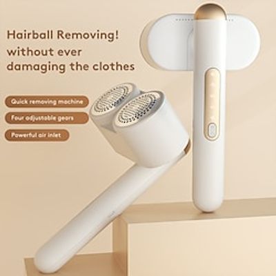 Electric Lint Remover Rechargeable for Clothing Fabric Sweater Clothes Shaver Lint Roller Ball Trimmer Double Head Home Machine Lightinthebox