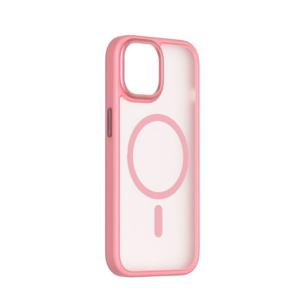 Momax Play Magnetic Case For iPhone 15 Pro Max 6.7-Inch - Pink