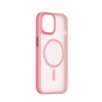 Momax Play Magnetic Case For iPhone 15 Pro Max 6.7-Inch - Pink - thumbnail