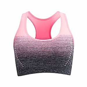 Women Racerback Sports Bras High Impact Yoga Bra Workout Gym Activewear Pullover Bra Lightinthebox