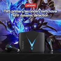 Lenovo LP6 True Wireless Headphones TWS Earbuds In Ear Bluetooth5.0 Stereo with Charging Box Deep Bass for Apple Samsung Huawei Xiaomi MI  Everyday Use Traveling Cycling Mobile Phone Lightinthebox