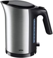 Braun 3000W Electric Kettle, Black, 1.7 Liters, WK5110 BK