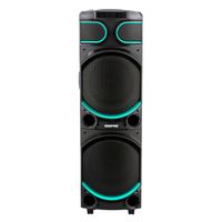 Geepas Rechargeable Professional Speaker, LED Lights-(GMS11170) Geepas Rechargeable Professional Speaker, LED Lights-(GMS11170)