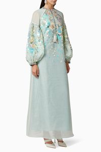 Embellished Kaftan Dress