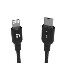 Adam Elements ACBADCL120BSL PeAk II C120B USB-C to Lightning Cable (1.2M), Black