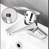 Bathroom Sink Faucet - Classic Electroplated Mount Outside Single Handle Two HolesBath Taps Lightinthebox - thumbnail