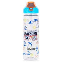 Eazy Kids Jawsome Shark 2 - In - 1 Tritan Water Bottle - Blue 650ml