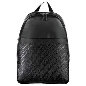 Tommy Hilfiger Black Polyethylene Backpack (TO-27582)