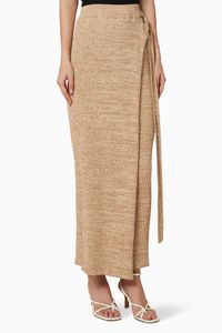 Matilde Wrap Knit Skirt