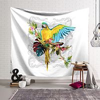 Modern Animal Wall Tapestry Art Decor Blanket Curtain Hanging Home Bedroom Living Room Decoration Polyester Lightinthebox - thumbnail
