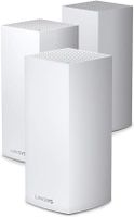 Linksys Mx12600 Velop Tri-Band Wifi 6 System (Ax4200) Wifi Router, Extender For Seamless Coverage Of Up Faster Speed For 120+ Devices, 3-Pack, White - thumbnail