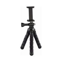 Hama" Flex" Mini-Tripod for Smartphone and GoPro, 14 cm, black