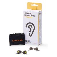 Crescendo Travel Hearing Protection Reusable Ear Plugs (Eco Box)