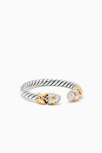 Petite Helena Diamond Ring with 18kt Yellow Gold