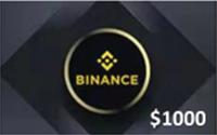 Binance Crypto Gift Card (USDT) $1000 - Email Delivery