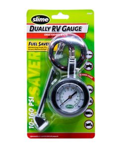 Slime Dually Rv Tire Gauge 10-150 PSI