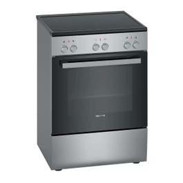 Siemens iQ300 Freestanding Electric Cooker 4 Zones - Grey (HK6L00070M)