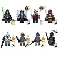 8 Pcs Science Fiction Series Clone Cleaner Asoka Repairman Assembles Humanoid Building Block Toys Lightinthebox - thumbnail