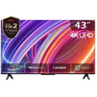 TCL 43-Inch UHD Smart LED Google TV - 43P61B