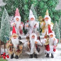 Christmas Santa Ornament ,Ornaments for Home Decoration, Festival Gift, Santa Claus, Standing Clear Texture Christmas Decorations Gift Lightinthebox - thumbnail