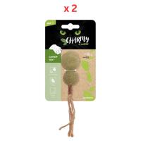 M-Pets Charmy Snowman Catnip Cat Toy Pack Of 2