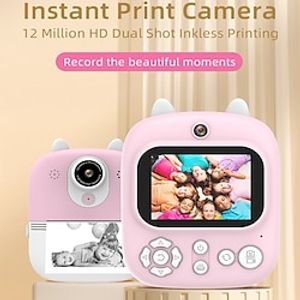 2.4inch P2 children print camera 800mA Thermal Printer Kids Digital Photo Camera Lightinthebox