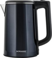 Sonashi 1.8 Litres Stainless Steel Cordless Kettle, SKT-1810