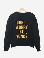 Casual Letter Printed Long Sleeve Sweatshirt